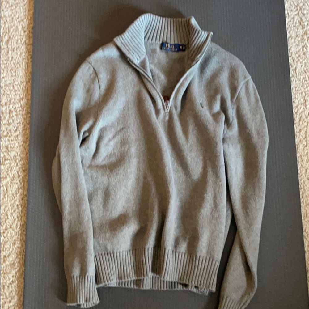 Polo quarter zip-up